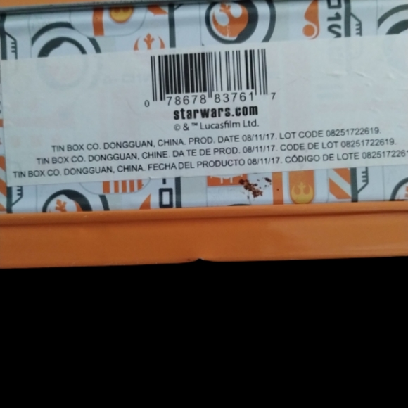 STAR WARS ASTROMECH DROID Metal Lunchbox By Tin Box Company - Picture 4 of 4